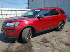 2019 Ford Explorer Xlt Red vin: 1FM5K7D85KGA75680