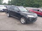 2018 Ford Explorer Xlt Black vin: 1FM5K7D86JGA41150