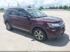 2019 Ford Explorer Xlt Maroon vin: 1FM5K7D86KGA08019