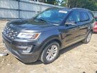 2017 Ford Explorer Xlt Gray vin: 1FM5K7D88HGE00380