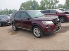 2018 Ford Explorer Xlt Maroon vin: 1FM5K7D88JGC32519