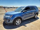2018 Ford Explorer Xlt Blue vin: 1FM5K7D88JGC48798
