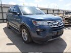 2019 Ford Explorer Xlt Blue vin: 1FM5K7D88KGA07888