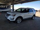 2017 Ford Explorer Xlt White vin: 1FM5K7D89HGE42217
