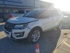 2016 Ford Explorer Xlt White vin: 1FM5K7D8XGGA44416
