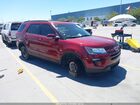 2019 Ford Explorer Xlt Red vin: 1FM5K7DH3KGA41625
