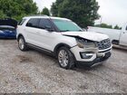2017 Ford Explorer Xlt White vin: 1FM5K7DH5HGA07811