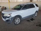 2017 Ford Explorer Xlt White vin: 1FM5K7DH6HGA08014