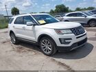 2016 Ford Explorer Limited White vin: 1FM5K7F81GGA03122