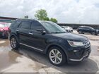 2019 Ford Explorer Limited Black vin: 1FM5K7F82KGB11340