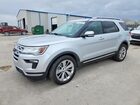 2019 Ford Explorer Limited Silver vin: 1FM5K7F83KGB48610