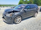 2016 Ford Explorer Limited Gray vin: 1FM5K7F86GGA50050