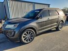 2016 Ford Explorer Limited Gray vin: 1FM5K7F88GGA44685