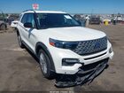 2021 Ford Explorer Limited White vin: 1FM5K7FW7MNA12395