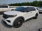 2020 Ford Explorer Police Interceptor White vin: 1FM5K8AB0LGA82933