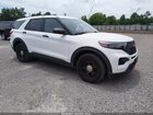2020 Ford Police Interceptor Utility   White vin: 1FM5K8AB2LGC68408