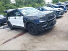 2023 Ford Police Interceptor Utility   White vin: 1FM5K8AB2PGA04417