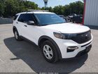 2020 Ford Police Interceptor Utility   White vin: 1FM5K8AB8LGC70325