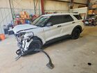 2023 Ford Explorer Police Interceptor White vin: 1FM5K8AC1PGB59209