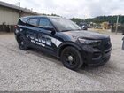 2022 Ford Police Interceptor Utility   Black vin: 1FM5K8ACONGB74152