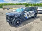 2023 Ford Explorer Police Interceptor Black vin: 1FM5K8AW6PNA04466