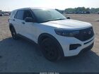 2020 Ford Police Interceptor Utility   White vin: 1FM5K8AW7LGC14007