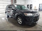 2018 Ford Explorer   Black vin: 1FM5K8B82JGC45503
