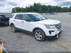 2019 Ford Explorer   White vin: 1FM5K8B82KGA03506
