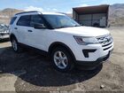 2018 Ford Explorer   White vin: 1FM5K8B83JGC45350