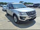 2017 Ford Explorer   Silver vin: 1FM5K8B85HGD23038