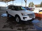 2018 Ford Explorer   White vin: 1FM5K8B88JGC45389