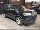 2018 Ford Explorer   Black vin: 1FM5K8BH1JGC45377