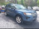 2018 Ford Explorer   Blue vin: 1FM5K8BH3JGC45252
