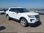 2018 Ford Explorer   White vin: 1FM5K8BH7JGC45299