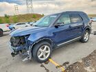 2016 Ford Explorer Xlt Blue vin: 1FM5K8D80GGC86525