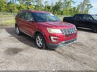 2016 Ford Explorer Xlt Red vin: 1FM5K8D80GGC98285