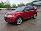2018 Ford Explorer Xlt Red vin: 1FM5K8D81JGC40094