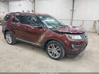 2016 Ford Explorer Xlt Красный vin: 1FM5K8D82GGA31889