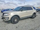2017 Ford Explorer Xlt Cream vin: 1FM5K8D82HGD57127