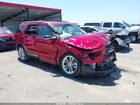 2018 Ford Explorer Xlt Red vin: 1FM5K8D82JGC27354