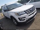 2016 Ford Explorer Xlt White vin: 1FM5K8D84GGD08722