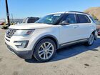 2017 Ford Explorer Xlt White vin: 1FM5K8D84HGA60716
