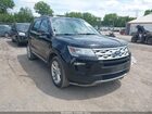 2019 Ford Explorer Xlt Black vin: 1FM5K8D84KGA06887