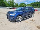 2016 Ford Explorer Xlt Blue vin: 1FM5K8D85GGB16631