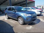 2018 Ford Explorer Xlt Blue vin: 1FM5K8D85JGA42263