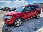 2019 Ford Explorer Xlt Burgundy vin: 1FM5K8D86KGA59378
