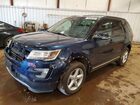 2016 Ford Explorer Xlt Blue vin: 1FM5K8D87GGC56082