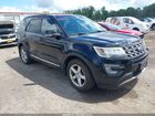 2017 Ford Explorer Xlt Black vin: 1FM5K8D87HGC19275