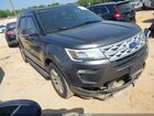 2019 Ford Explorer Xlt Gray vin: 1FM5K8D88KGA49788