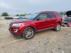 2016 Ford Explorer Xlt Red vin: 1FM5K8D89GGC70694